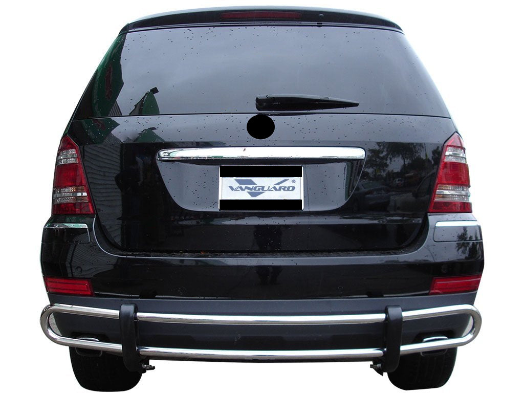Vanguard Stainless Steel Rear Guards Rear Bumper Guards Bumper Guard for 2008-2011 mercedes-benz ml550 nan