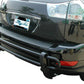 Vanguard Black Powdercoat Rear Guards Rear Bumper Guards Bumper Guard for 2007-2015 lexus rx350 nan