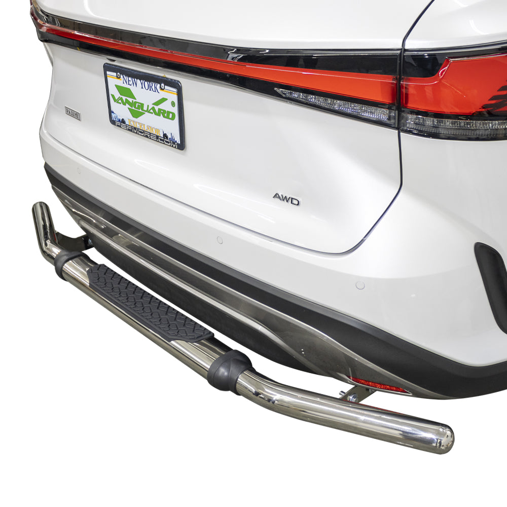 Vanguard Stainless Steel Rear Guards Rear Bumper Guards Bumper Guard for 2023-2025 lexus rx350 nan