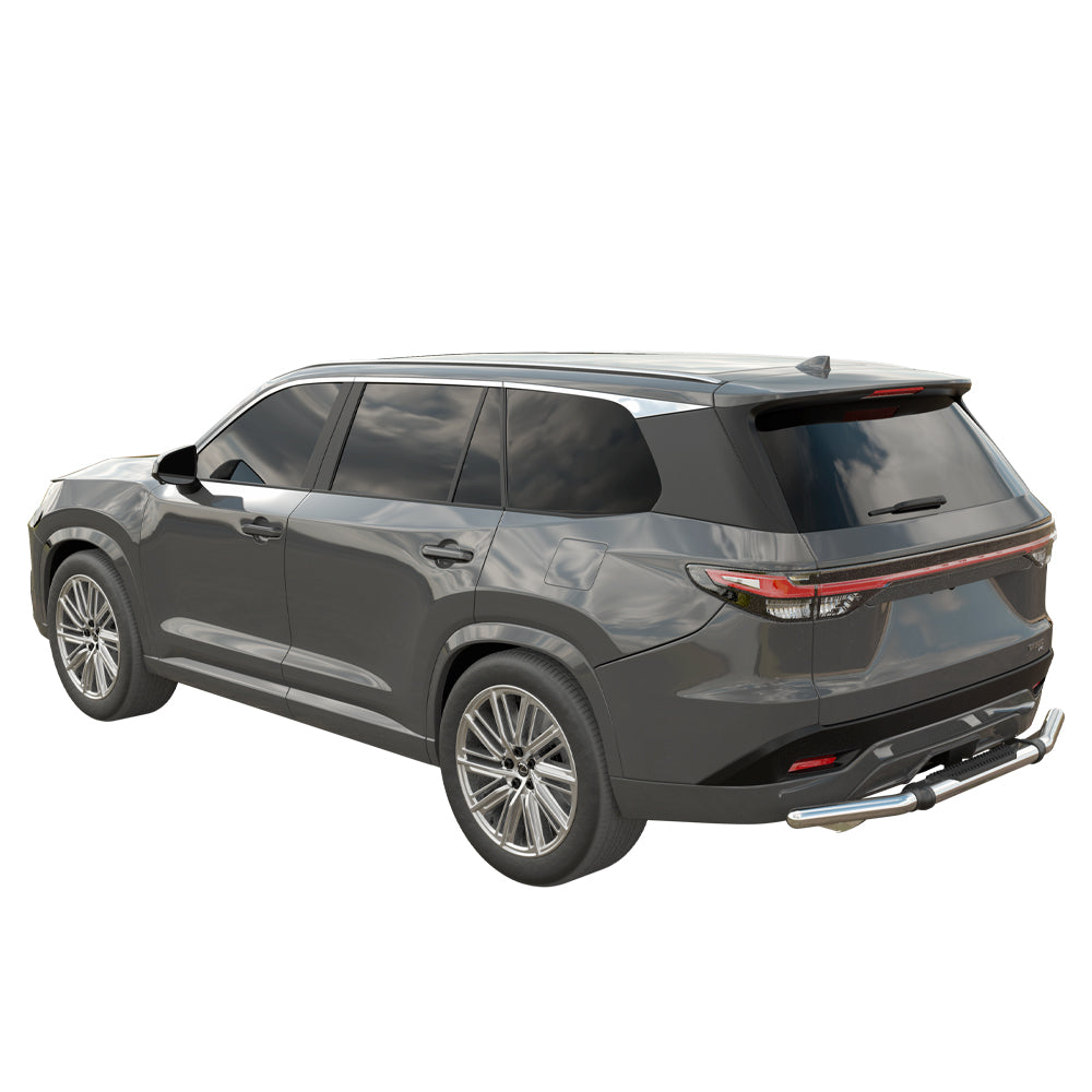 Vanguard Stainless Steel Rear Guards Rear Bumper Guards Bumper Guard for 2024-2025 toyota grand highlander nan