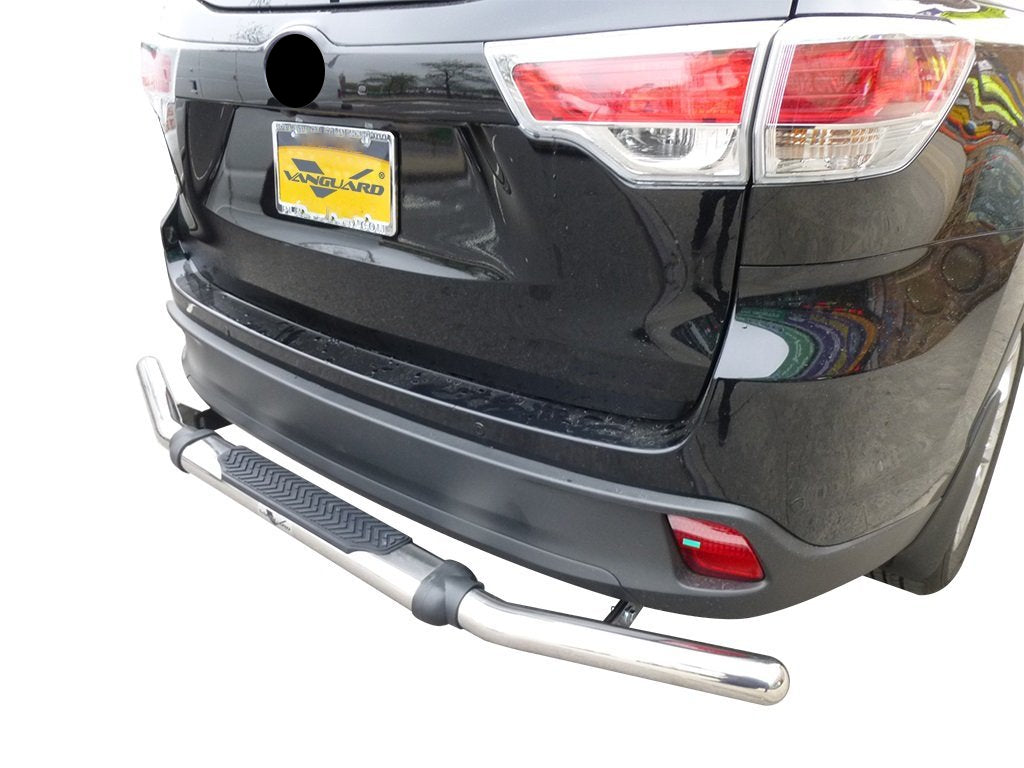 Vanguard Stainless Steel Rear Guards Rear Bumper Guards Bumper Guard for 2004-2006 lexus rx330 nan