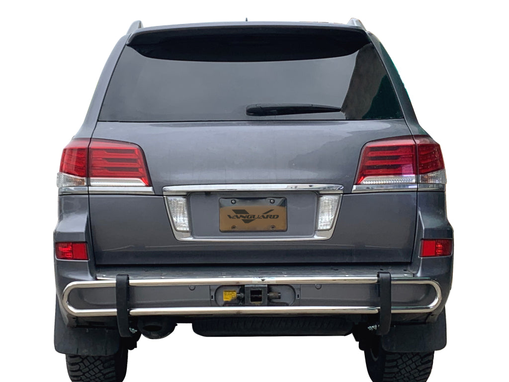 Vanguard Stainless Steel Rear Guards Rear Bumper Guards Bumper Guard for 2013-2021 lexus lx570 nan