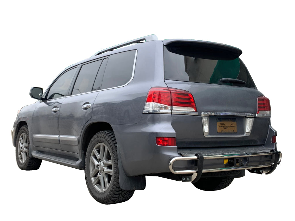 Vanguard Stainless Steel Rear Guards Rear Bumper Guards Bumper Guard for 2008-2011 lexus lx570 nan