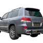 Vanguard Stainless Steel Rear Guards Rear Bumper Guards Bumper Guard for 2013-2021 lexus lx570 nan