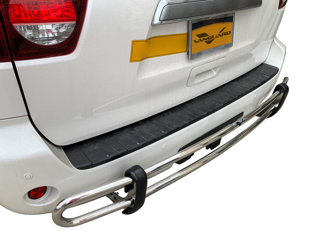 Vanguard Stainless Steel Rear Guards Rear Bumper Guards Bumper Guard for 2013-2021 lexus lx570 nan