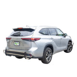 Vanguard Stainless Steel Rear Guards Rear Bumper Guards Bumper Guard for 2020-2024 toyota highlander nan