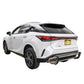 Vanguard Stainless Steel Rear Guards Rear Bumper Guards Bumper Guard for 2023-2024 lexus rx350 nan