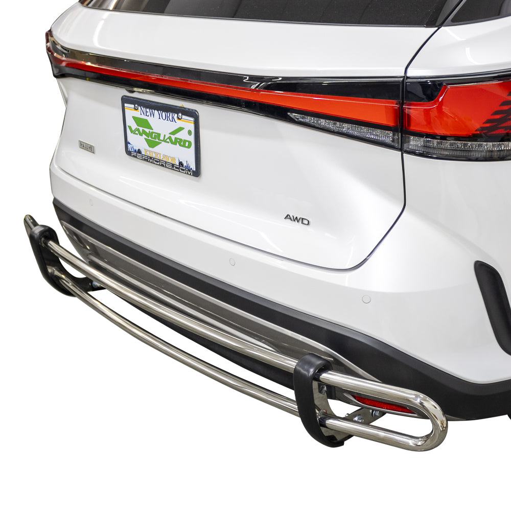 Vanguard Stainless Steel Rear Guards Rear Bumper Guards Bumper Guard for 2023-2024 lexus rx350 nan