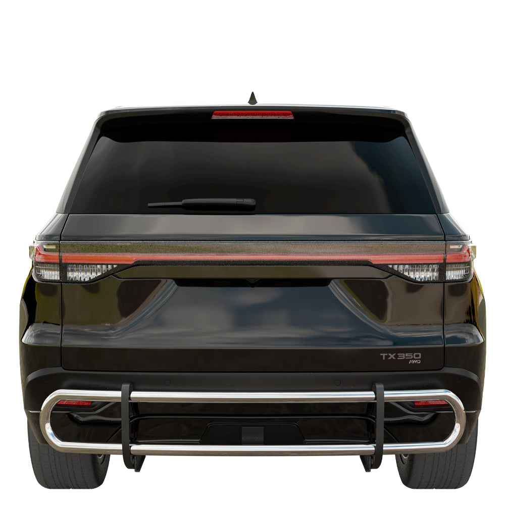 Vanguard Stainless Steel Rear Guards Rear Bumper Guards Bumper Guard for 2024-2025 lexus tx350 nan