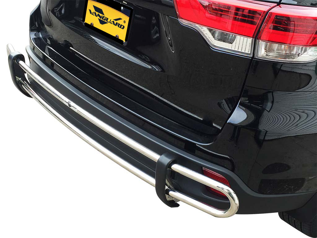 Vanguard Stainless Steel Rear Guards Rear Bumper Guards Bumper Guard for 2010-2015 lexus rx450h nan