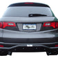 Vanguard Black Powdercoat Rear Guards Rear Bumper Guards Bumper Guard for 2007-2012 acura rdx nan