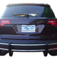 Vanguard Stainless Steel Rear Guards Rear Bumper Guards Bumper Guard for 2007-2013 acura mdx nan