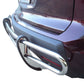 Vanguard Stainless Steel Rear Guards Rear Bumper Guards Bumper Guard for 2007-2013 acura mdx nan