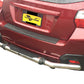 Vanguard Stainless Steel Rear Guards Rear Bumper Guards Bumper Guard for 2013-2015 subaru xv crosstrek nan