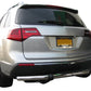 Vanguard Stainless Steel Rear Guards Rear Bumper Guards Bumper Guard for 2007-2013 acura mdx nan