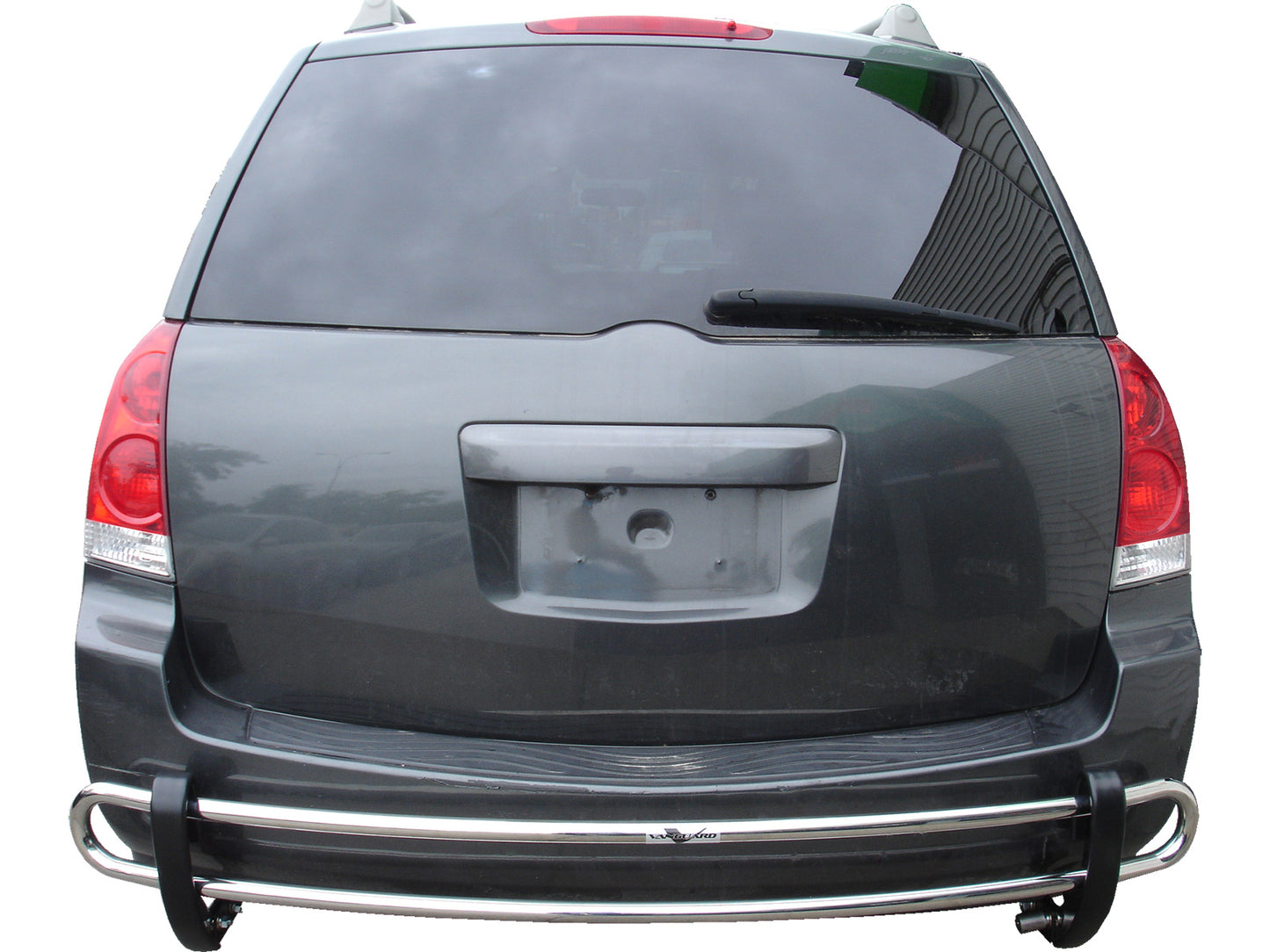 Vanguard Stainless Steel Rear Guards Rear Bumper Guards Bumper Guard for 2004-2009 nissan quest nan