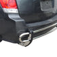 Vanguard Stainless Steel Rear Guards Rear Bumper Guards Bumper Guard for 2004-2009 nissan quest nan