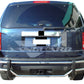 Vanguard Stainless Steel Rear Guards Rear Bumper Guards Bumper Guard for 2009-2015 honda pilot nan