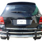 Vanguard Stainless Steel Rear Guards Rear Bumper Guards Bumper Guard for 2014-2015 mercedes-benz glk350 nan