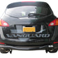 Vanguard Black Powdercoat Rear Guards Rear Bumper Guards Bumper Guard for 2009-2014 nissan murano nan