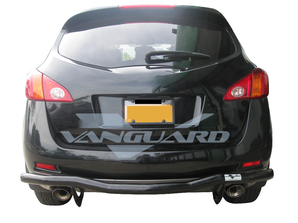 Vanguard Black Powdercoat Rear Guards Rear Bumper Guards Bumper Guard for 2009-2014 nissan murano nan