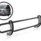 Vanguard Black Powdercoat Rear Guards Rear Bumper Guards Bumper Guard for 2009-2015 honda pilot nan