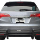Vanguard Black Powdercoat Rear Guards Rear Bumper Guards Bumper Guard for 2007-2012 acura rdx nan
