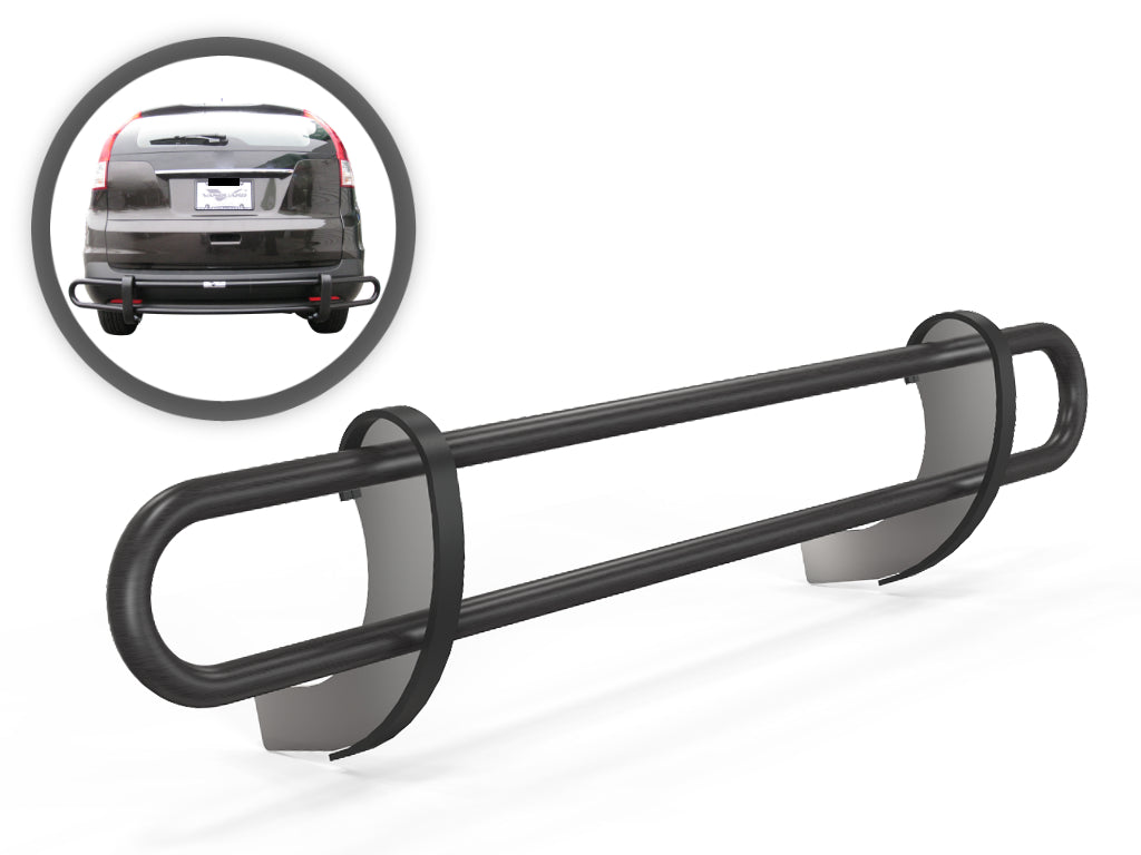 Vanguard Black Powdercoat Rear Guards Rear Bumper Guards Bumper Guard for 2012-2016 honda cr-v nan