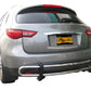 Vanguard Stainless Steel Rear Guards Rear Bumper Guards Bumper Guard for 2003-2012 infiniti fx35 nan