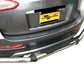 Vanguard Stainless Steel Rear Guards Rear Bumper Guards Bumper Guard for 2014-2017 infiniti qx50 nan