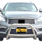 Vanguard Stainless Steel Rear Guards Rear Bumper Guards Bumper Guard for 2014-2017 infiniti qx50 nan