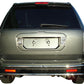 Vanguard Stainless Steel Rear Guards Rear Bumper Guards Bumper Guard for 2003-2008 honda pilot nan