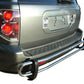 Vanguard Stainless Steel Rear Guards Rear Bumper Guards Bumper Guard for 2001-2006 acura mdx nan