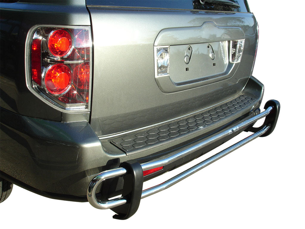 Vanguard Stainless Steel Rear Guards Rear Bumper Guards Bumper Guard for 2003-2008 honda pilot nan