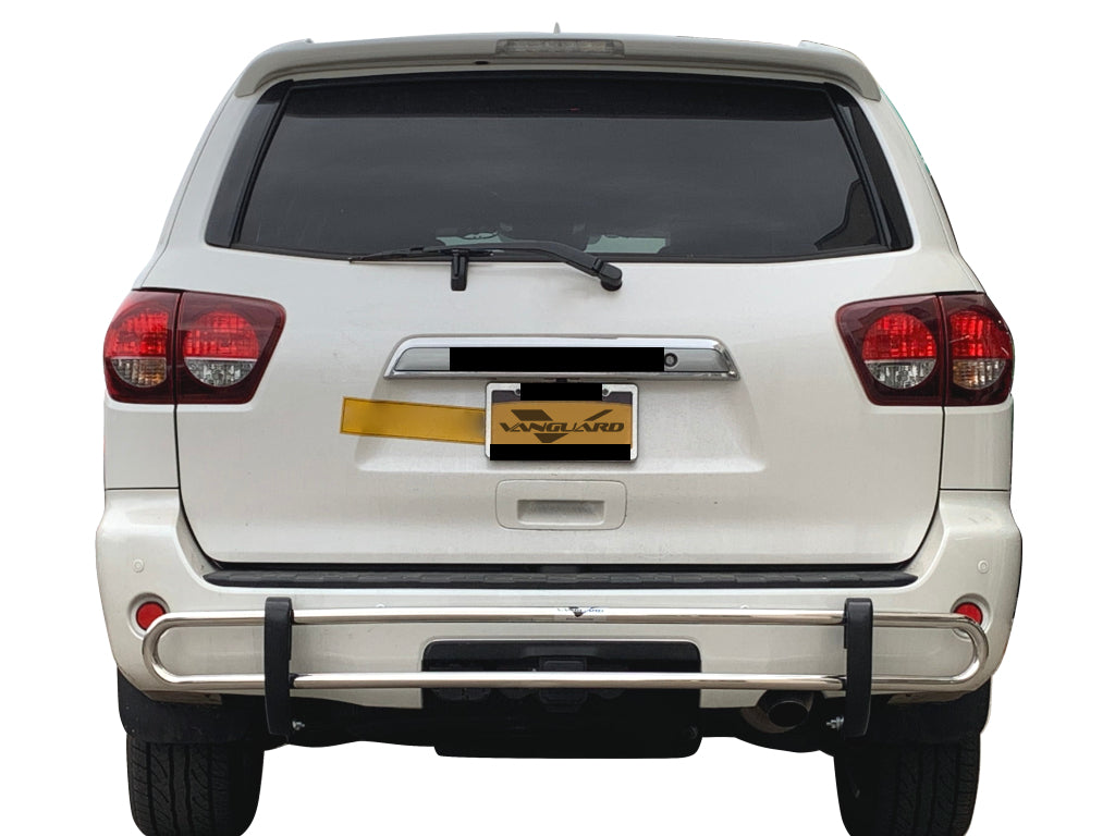 Vanguard Stainless Steel Rear Guards Rear Bumper Guards Bumper Guard for 2021-2025 toyota sienna nan