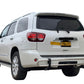 Vanguard Stainless Steel Rear Guards Rear Bumper Guards Bumper Guard for 2004-2020 toyota sienna nan