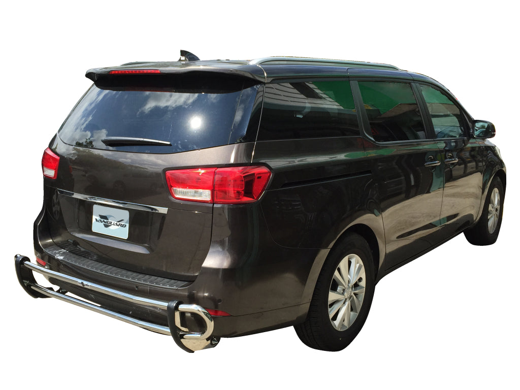 Vanguard Stainless Steel Rear Guards Rear Bumper Guards Bumper Guard for 2015-2021 kia sedona nan