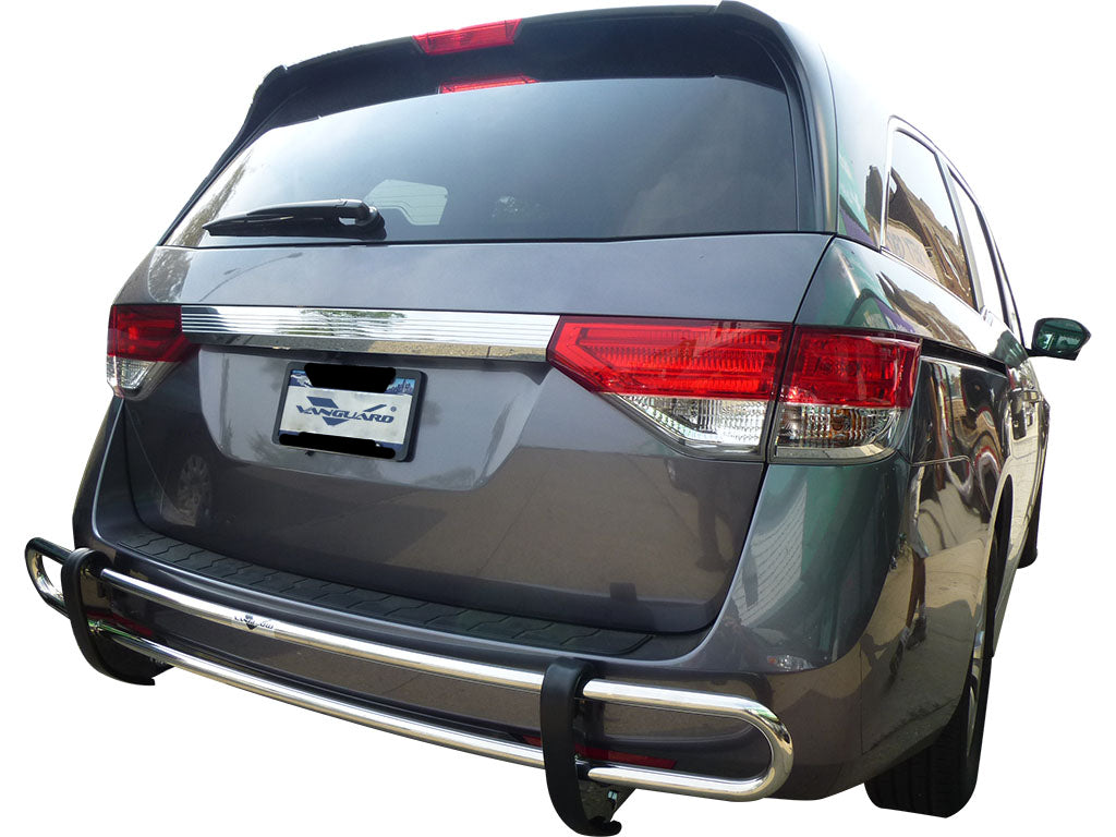 Vanguard Stainless Steel Rear Guards Rear Bumper Guards Bumper Guard for 1999-2017 honda odyssey nan