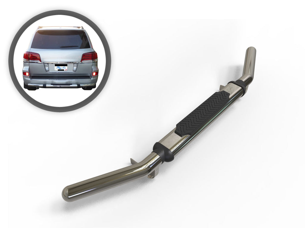 Vanguard Stainless Steel Rear Guards Rear Bumper Guards Bumper Guard for 2008-2011 lexus lx570 nan