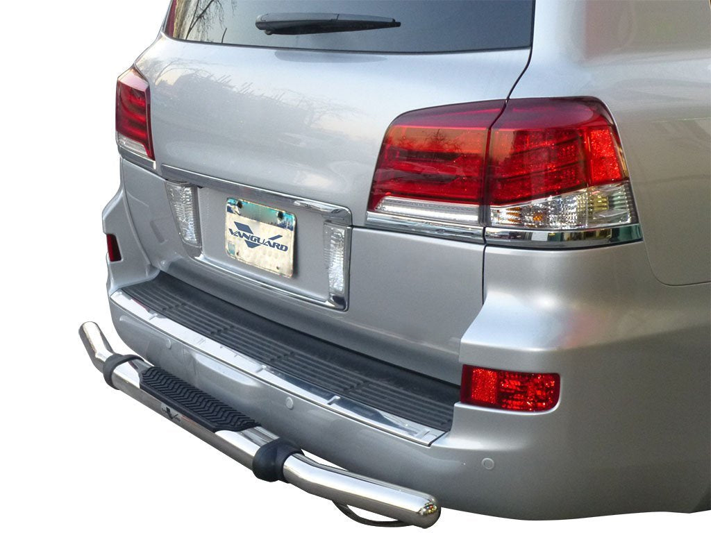 Vanguard Stainless Steel Rear Guards Rear Bumper Guards Bumper Guard for 2008-2011 lexus lx570 nan
