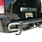 Vanguard Stainless Steel Rear Guards Rear Bumper Guards Bumper Guard for 2005-2007 nissan pathfinder nan