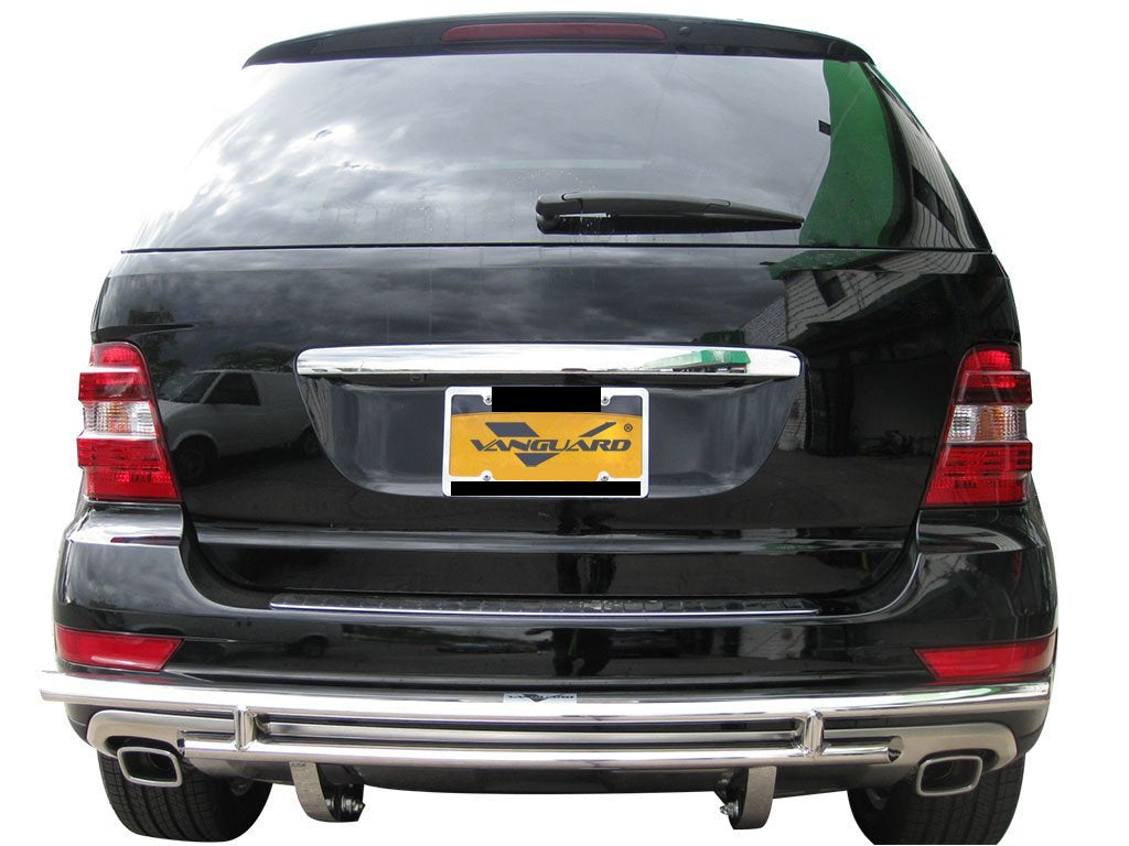 Vanguard Stainless Steel Rear Guards Rear Bumper Guards Bumper Guard for 2007-2011 mercedes-benz ml63 amg nan