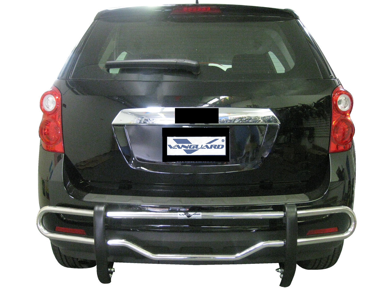 Vanguard Stainless Steel Rear Guards Rear Bumper Guards Bumper Guard for 2010-2017 chevrolet equinox nan