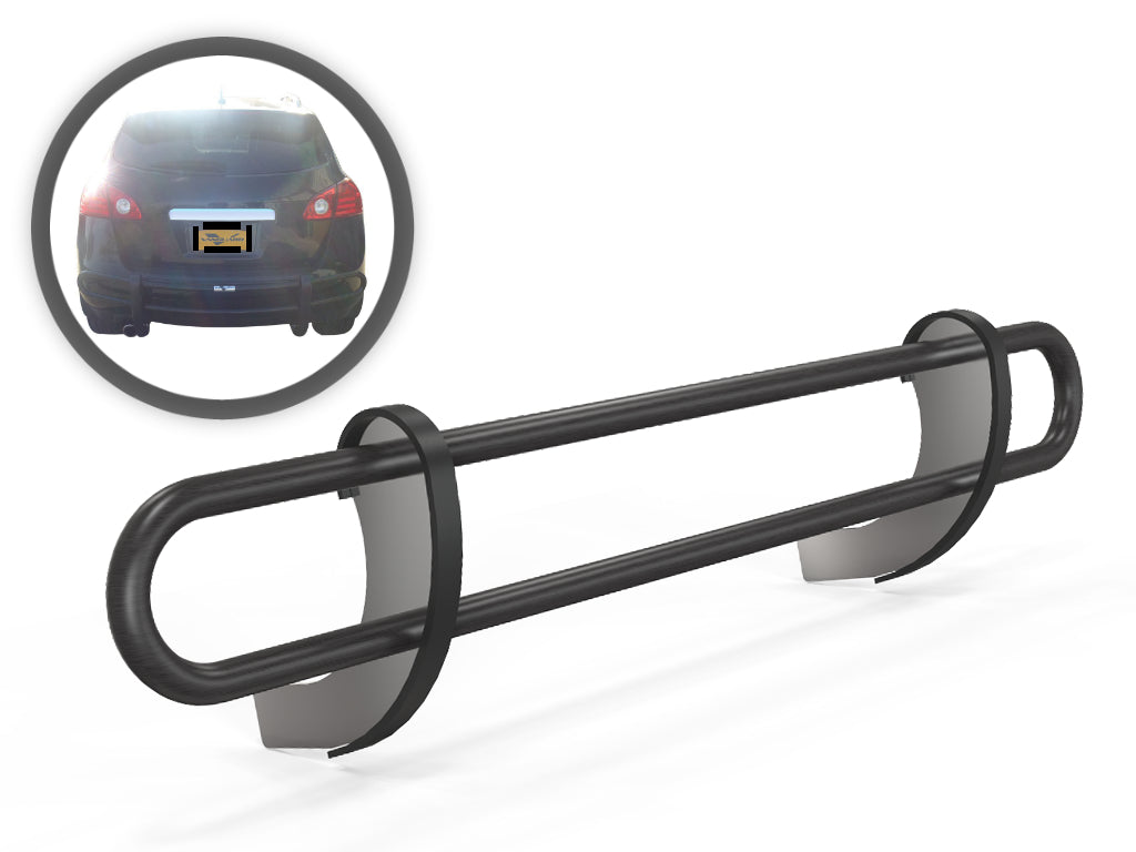 Vanguard Black Powdercoat Rear Guards Rear Bumper Guards Bumper Guard for 2009-2024 nissan murano nan