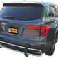 Vanguard Stainless Steel Rear Guards Rear Bumper Guards Bumper Guard for 2016-2022 honda pilot nan