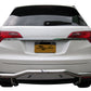 Vanguard Stainless Steel Rear Guards Rear Bumper Guards Bumper Guard for 2013-2018 acura rdx nan
