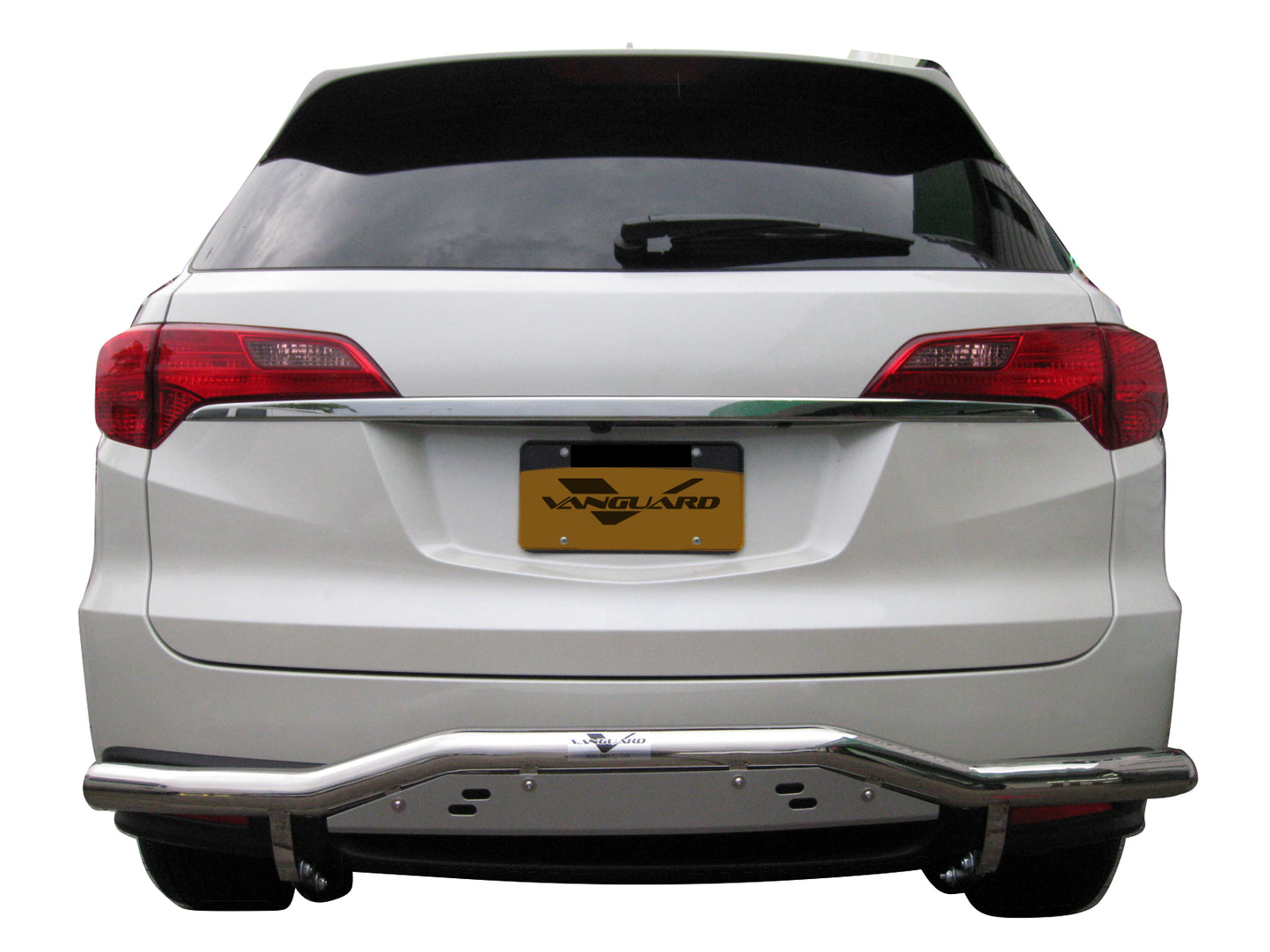Vanguard Stainless Steel Rear Guards Rear Bumper Guards Bumper Guard for 2014-2020 acura mdx nan