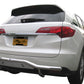 Vanguard Stainless Steel Rear Guards Rear Bumper Guards Bumper Guard for 2014-2020 acura mdx nan