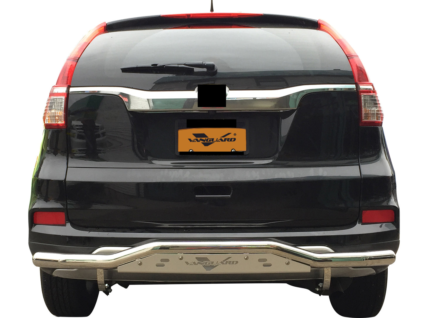 Vanguard Stainless Steel Rear Guards Rear Bumper Guards Bumper Guard for 2016-2022 honda pilot nan
