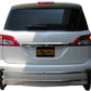 Vanguard Stainless Steel Rear Guards Rear Bumper Guards Bumper Guard for 2011-2017 nissan quest nan